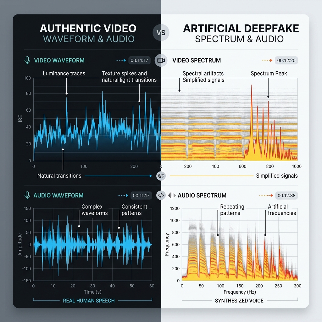 Visual comparison between standard Generative AI and targeted deepfake synthesis
