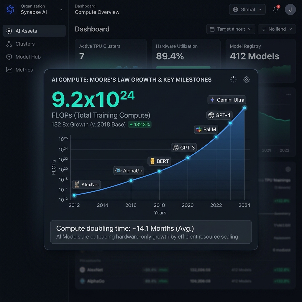 Statistics showing revenue growth and efficiency gains from AI adoption
