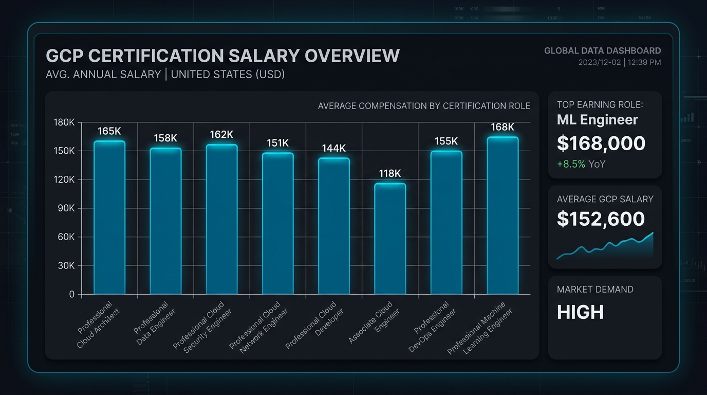 GCP Certification Salary Statistics 2026
