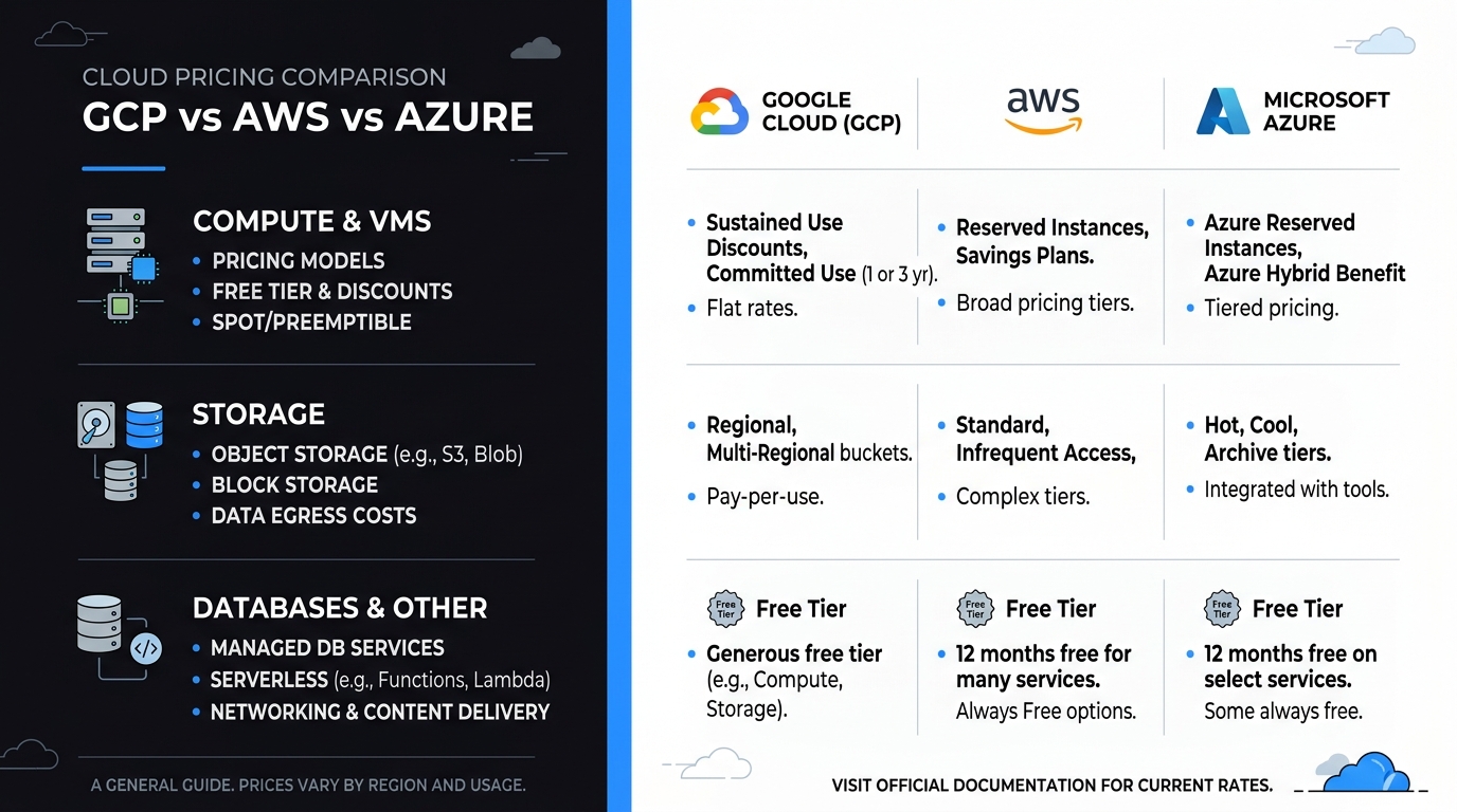 Cloud Provider Pricing Comparison