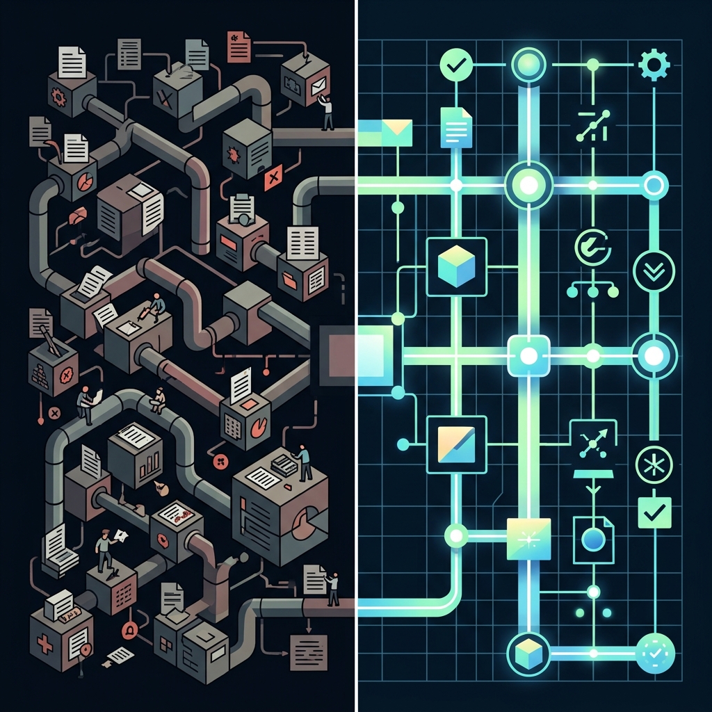Technical architecture of AI Medical Coding Software showing NLP and ML layers
