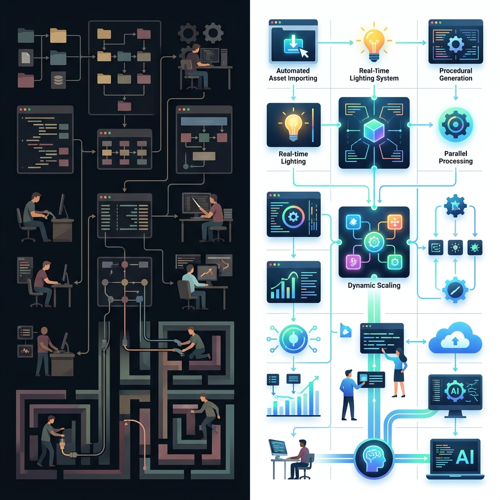 Traditional vs Modern Game Engine Architecture Comparison