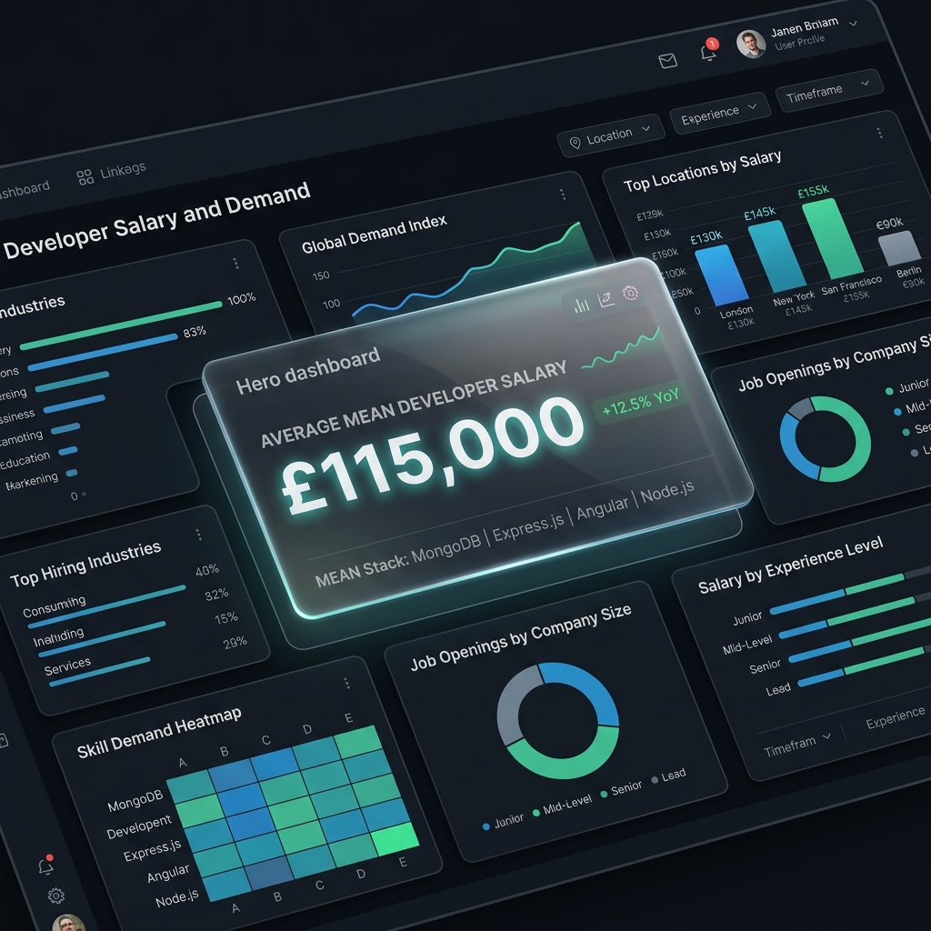 MEAN Stack Developer Salary and Market Trends